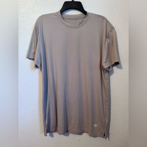 Burlebo Go To Tee Medium Sandstone NWOT